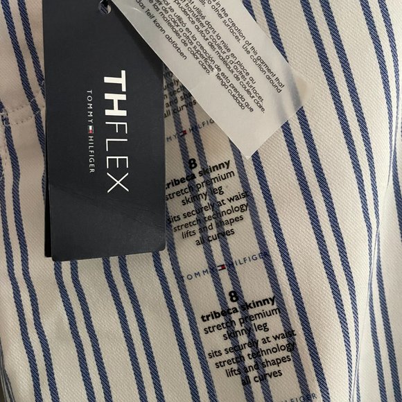 NWT Tommy Hilfiger the flex stretch skinny jeans Size 8 - Picture 6 of 8